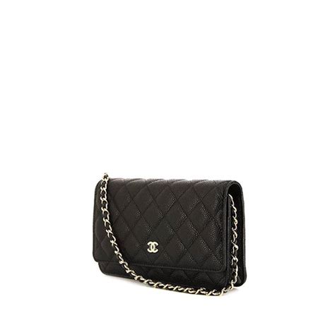 pochette con tracolla chanel|Borsa a tracolla Chanel Wallet on Chain 368467 .